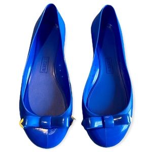 J Crew Ballet Flat Jelly Shoes